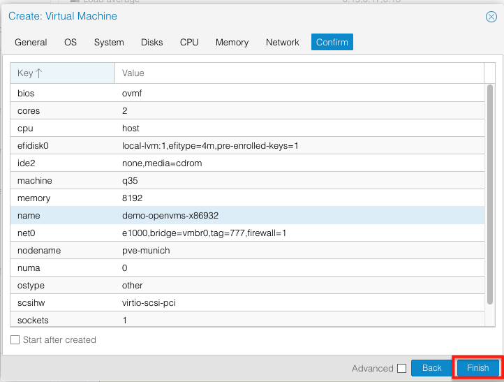 Screenshot - Confirm Tab
